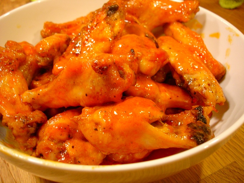 Homemade chicken wings, photograph by stef yau